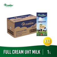 Promex Grass-fed UHT Full Cream Milk (1L) x12