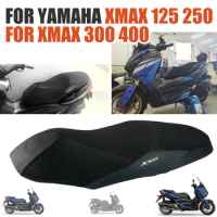 For Yamaha XMAX 300 Seat Cover Saddle Cover XMAX 250 125 X-MAX 400 XMAX300 Motorcycle Accessories Cushion Tuning Case Pad Mesh