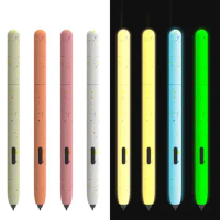 Anti Slip Silicone Stylus Protective Cover For Samsung Galaxy Tab S7/S8/SS9 Plus Shockproof Luminous Tablet Touch Pencil Case