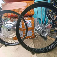 Velg Jari Jari Yamaha Aerox Ring 17x140/140 Stell Lurus depan