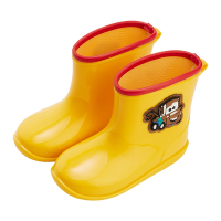 迪士尼童鞋 閃電麥坤 立體造型飾片短筒雨鞋-黃(柏睿鞋業)
