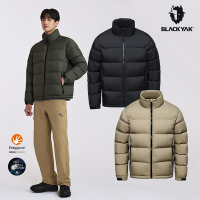 韓國BLACK YAK 男 QUILTING短版羽絨外套(兩色可選) 銀離子 連帽羽絨 防風 禦寒風 BYDB2MJ404