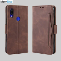 For Xiaomi Redmi Note 7 Wallet Case Magnetic Book Flip Cover For Redmi 7 Card Photo Holder Luxury Leather Mobile Phone Fundas