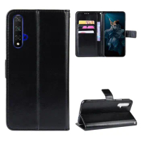 Fashion ShockProof Flip PU Leather Wallet Stand Cover Huawei Nova 5T Case For Huawei Nova 5T 5 T Nova5T Phone Bags