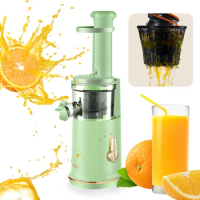 Slow Masticating Juicer Mini Slow Juicer Juice Residue Separation Fruit Juice Maker Blender Low Noise Kitchen Supplies