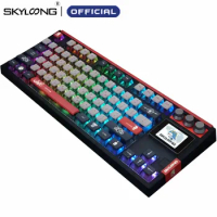 SKYLOONG Numpad Mechanical Keyboard Hot Swappable Mx RGB Backlight GK87PRO 87 Key 2.4G Bluetooth Wireless Gamer Gaming Keyboards
