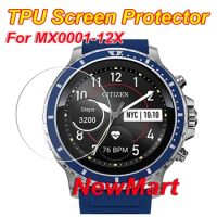 3Pcs For MX0001-58X MX0002-52X MX0007-59X MX0000-07X MX0008-56X MX0007-P9X TPU Nano Screen Protector For Citizen CZ Smart Watch