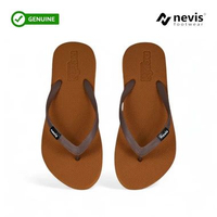 Sandal Jepit Karet Wanita Yuki Original Sendal Japit Cewek Kekinian 36 YUKI - MOKA