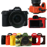Soft Camera Video Bag Silicone Case for Sony A7C A7III / A7R3 A7 II A7R II A7S II A7R4 A7 IV A7M2 A7M3 A7RM3 A7RM4