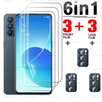Hydrogel Film For Oppo Reno6 5G 6.43inch Full Cover Front Soft Film for oppo op po reno6 z reno 6 pro camera screen protector