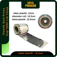 Sealer Cup Plastik | Seal Gelas Polos | Sealer cup 1000pcs | Seal cup