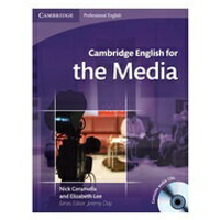 姆斯Cambridge English for the Media Student's Book with Audio CD 9780521724579 華通書坊/姆斯