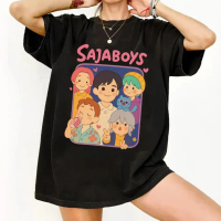 เสื้อยืด Saja Boy Demon Hunters ภาพยนตร์เสื้อ, Kpop Demon Hunters Merch  Kpop Huntrix Pin เสื้อ เด็ก