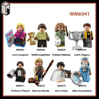 Đồ chơi Harry Potter Dumbledore Neville Luna Cedric Minifigure Lắp ghép Xếp hình Mini Mô hình WM6041
