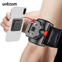 Armband Phone Holder for Running Hiking Fitness Universal Quick Mount Sports Wristband Mobile Phone Support for iPhone Samsung