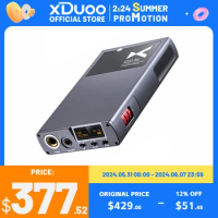 XDUOO XD05 BAL Portable Decoding Headphone Amplifier Balanced DAC XD05BAL 32bit/768kHZ DSD512 XD-05BAL