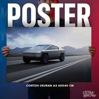 Poster Tesla Model S Plaid Stealth Bisa Cetak Custom Hiasan Dinding Kamar Cowo Otomotif EV Performan