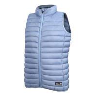 FIRESTAR 女立領鋪棉背心-立領外套 保暖 防風 防潑水 HL039-13 卡羅萊納藍