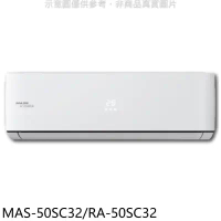 萬士益【MAS-50SC32/RA-50SC32】變頻分離式冷氣