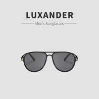 LUXANDER 2024 New Big Frame Wrap Sunglasses for Men Gentlemen RAY BAN Designer Sun Glasses Shades lunette de soleil