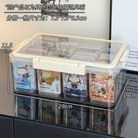 內地直送 - 卡片收納盒分格大容量哪吒奧特曼小馬寶莉整理盒子透明亞克力卡盒