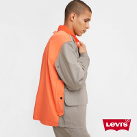Levis 男款 機能系獵人外套 / 灰橘拼接 / 復古大口袋