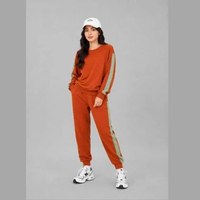 LEZAHRASIGNATURE Setelan Baju Olahraga Wanita Jumbo Fit 110 Kg SET2322CL Set Sporty jogger Active Ma