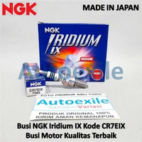 Busi Motor Asli NGK IRIDIUM IX CR7EIX 7385 Original Spark Plugs Untuk SM570R SM610 TC610 TE410 TE570