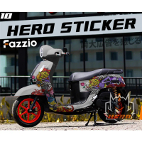 Decal YAMAHA Fazzio NEW Fullbody - Stiker Decal Fazzio ZOMBIE 10