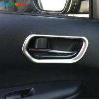 For Nissan Serena C27 2019 2016 2017 2018 Matte Car Front Inner Door Handle Bowl Cover Trim Interior Mouldings Accessories