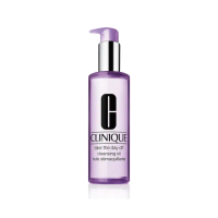 【CLINIQUE 倩碧】紫晶清爽卸妝油200ml(不含礦物油，不致粉刺。)