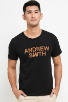 ANDREW SMITH GRAPHIC T-SHIRT 3 (BLACK)