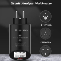 BSIDE Circuit Analyzer Socket Tester EU UK US plug wiring status RCD GFCI Plug Ground Zero Line Outlet Tester Voltage Tester