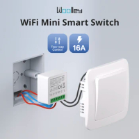 16A Wifi Smart Switch 2 Way Control, Smart Home WiFi Switch Module, DIY Light Switches Support Alexa Google Home Yandex Alice