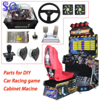New Arcade Savage Exorcism Simulator Kit Driving Car Racing Simulator Game Motherboard Game Console for Machinee Kits