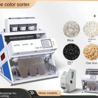 Rice color sorter small mini intelligent automatic demiscellaneous yellow and black millet rice plastic screening bean machine