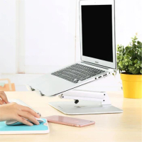 height adjustable 20kg aluminum laptop desk stand tablet bracket foldable monitor mount compact pad desk support Led bracket