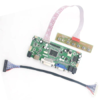 Monitor Kit for LTN160AT06 HDMI+DVI+VGA LCD LED screen Controller Board Driver panel