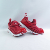 NIKE 343738621 中童鞋 毛毛蟲運動鞋 Dynamo Free 無鞋帶即穿 紅【iSport愛運動】