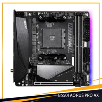 B550I AORUS PRO AX For Gigabyte B550 AM4 DDR4 64GB PCI-E 4.0 Mini-ITX Desktop Motherboard
