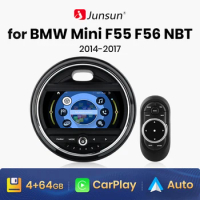 Junsun Wireless Carplay Android Auto Radio for BMW MINI F55 F56 NBT 2014-2017 Car Multimedia GPS Navigation 2din autoradio