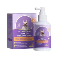 Pet Oral Care Spray Teeth Cleaning Pet Tooth Whitening Remove Bad Breath Keep Fresh Breath Remove Tooth Stains For Cats and Dogs