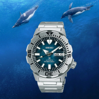 【SEIKO 精工】PROPSEX系列 愛海洋企鵝遨遊200米潛水機械錶 / 海洋藍 42.4mm SK037(4R36-11C0G/SRPH75K1)