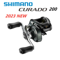 2023 Original SHIMANO CURADO 200 Right Hand Left Hand Low Profile Baitcasting fishing reel