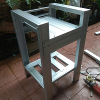meja kompor tungku 1 double bawah