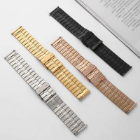 apple watch band Suitable for apple iwatch876SE one bead bamboo buckle stainless steel watch strap