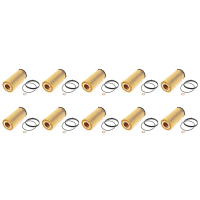 Corcoransu A41P-10Pcs ไส้กรองน้ำมันเครื่องสำหรับ BMW X5 X6 3 5 7-Series E90 E92 E93 E91 3.0L 2008-20
