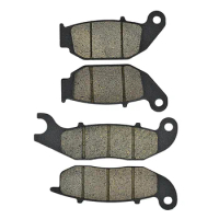 XCMT Motorcycle Front or Rear Brake Pads for Honda CRF250 Rally 17-21 CRF250L 13-21 CRF300 CRF300L ABS 20-22 CRF250M 2012-2017