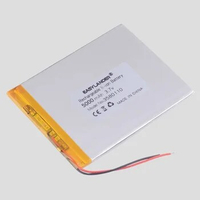 3580110 5000MAH lithium polymer li ion battery 3.7V The tablet battery 8 inches N83, N86 A86 A85, Rechargeable battery