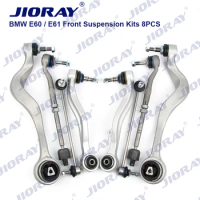 JIORAY Control Arm Ball Joint Stabilizer Link Tie Rod End Assembly Kits For BMW 5 Series E60 E61 523i 525d 530i